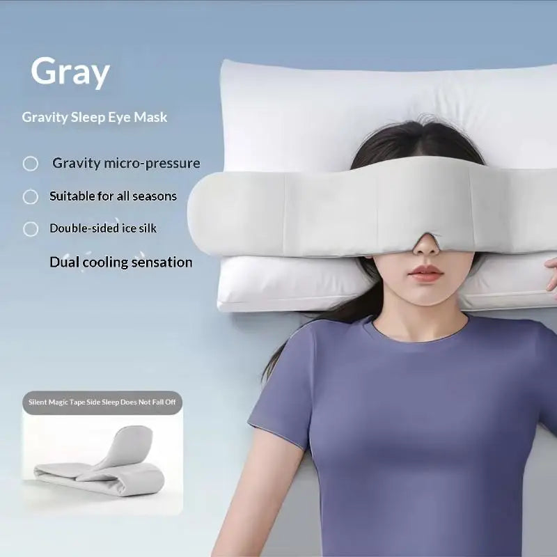 Sleep mask in gray