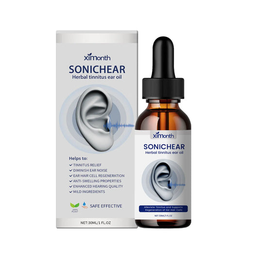 Herbal ear oil 30 ml dropper bottle with box
