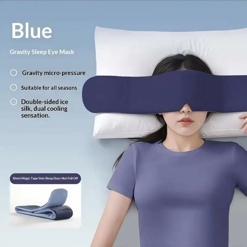 Sleep mask in blue
