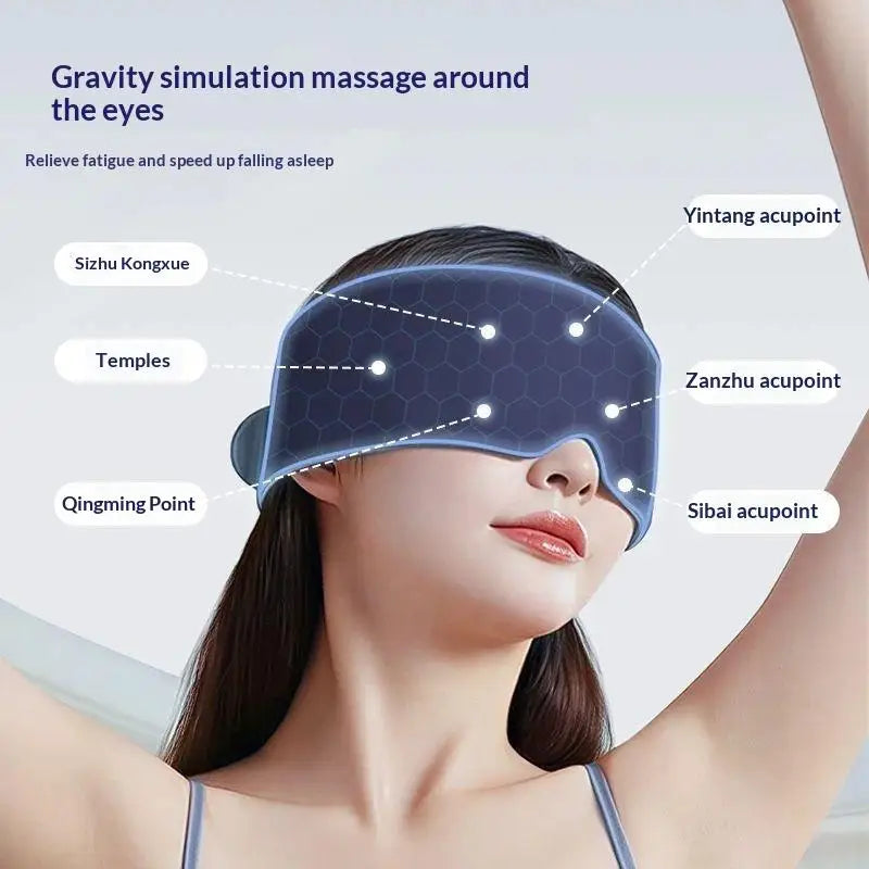 Sleep mask wide band design