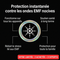 OndeShield™ — Puce de Protection Anti-Ondes EMF