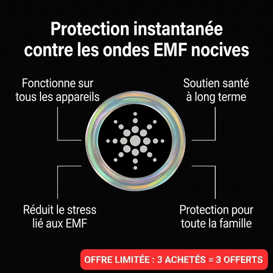 OndeShield™ — Puce de Protection Anti-Ondes EMF