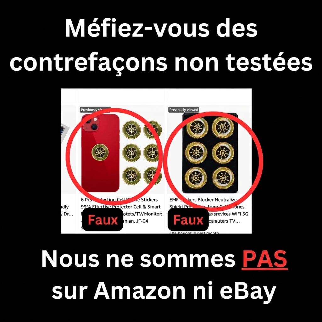OndeShield™ — Puce de Protection Anti-Ondes EMF